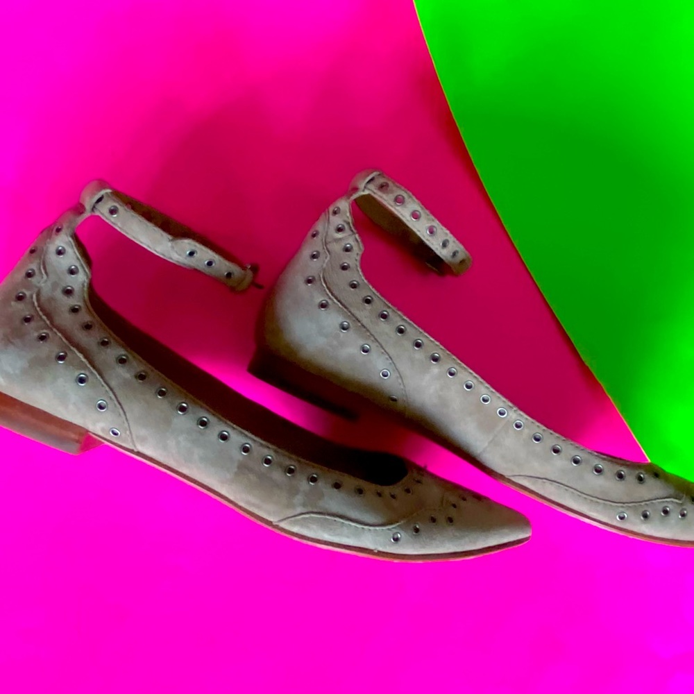 FRYE suede flats